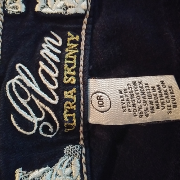 Glam 10R Extra Skinny Dusty Black Jeans - Picture 6 of 8